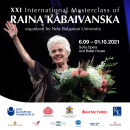 Work with a true master: RAINA KABAIVANSKA, September 2021