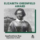 The JTVA Elizabeth Greenfield Award 2023: DEADLINE JUST TWO WEEKS AWAY!