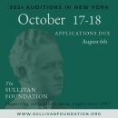 Apply by August 6! The Sullivan Foundation Awards 2024