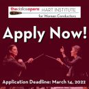 ONE WEEK LEFT: 2022-23 Linda and Mitch Hart Institute of Women Conductors (HIWC) at The Dallas Opera