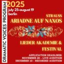 Dramatic Voices Program Berlin: Apply by December 10 for priority casting!