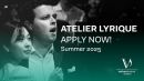 The Verbier Festival Academy’s Atelier Lyrique 2025: applications now open!