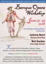 Baroque Opera Workshop at Queens College: deadline extended to April 12!