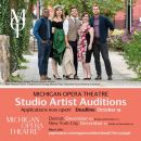 Michigan Opera Theatre Studio 2019-20: Deadline 10/19!